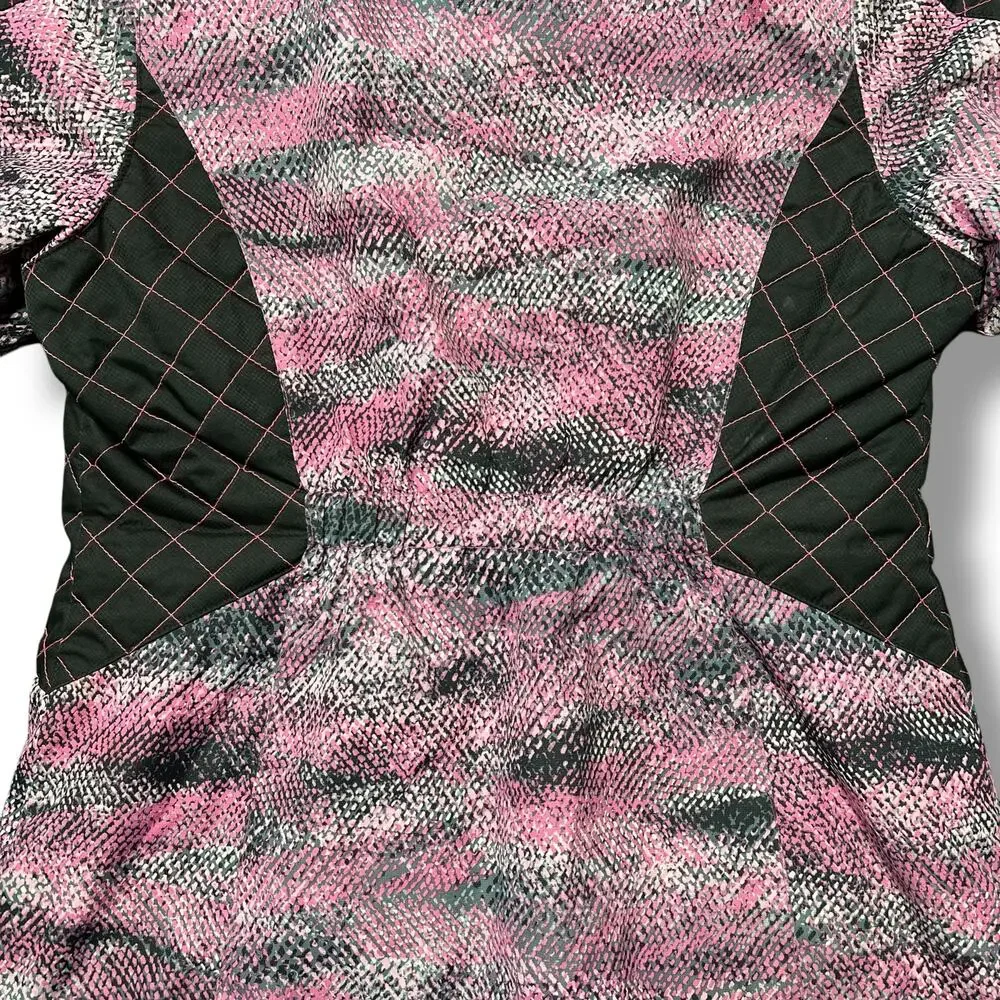 Free Country Girls Winter Jacket Coat Pink Black Gray Medium 10 12